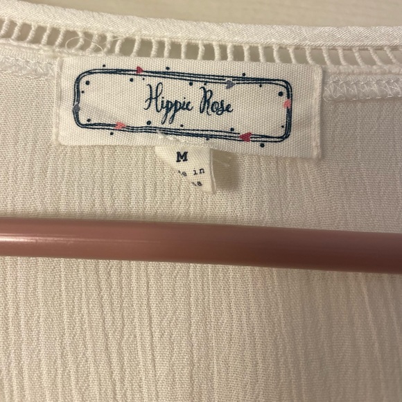 Hippie Rose tie button down. - Picture 3 of 5